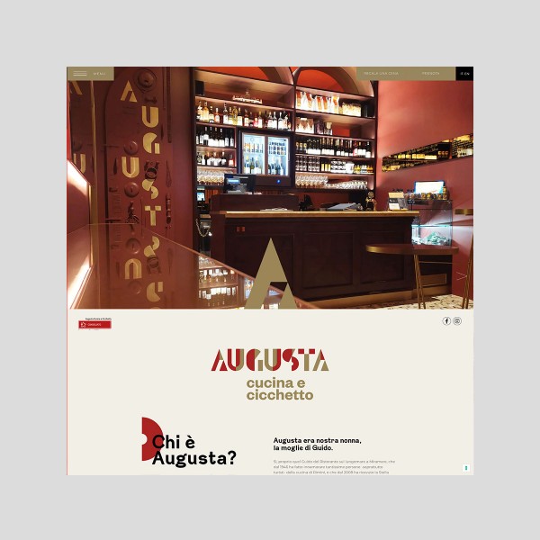 Sito web Ristorante Augusta