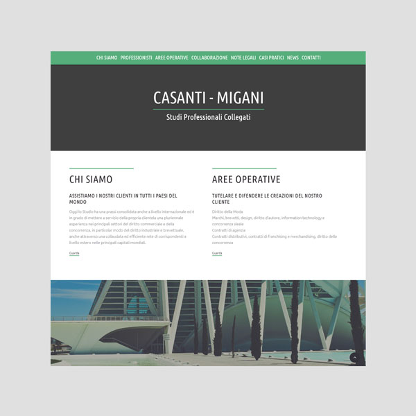 Sito Web Studio Casanti-Migani
