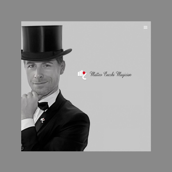 Website Matteo Cucchi Magician