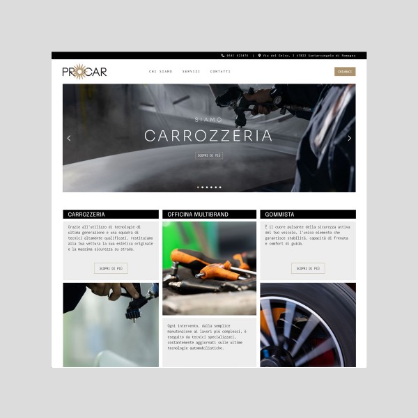 Sito Web Procar srl