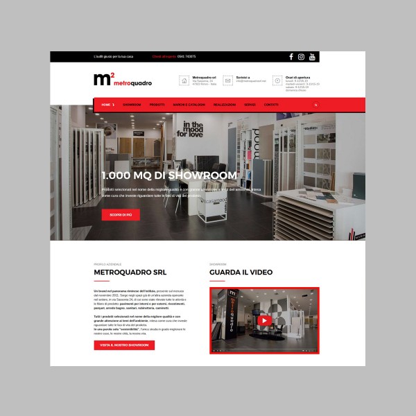 Sito Web Metroquadro srl